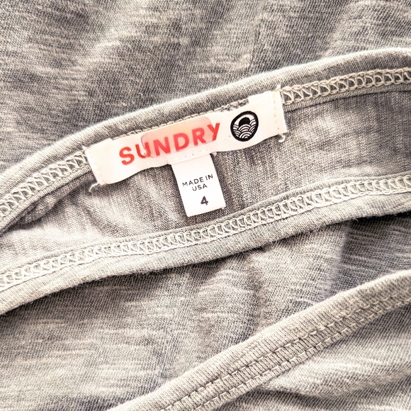 Sundry Moss Cross Back Maternity Dress - Picture 5 of 6